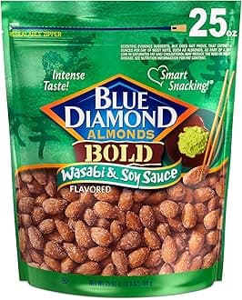 Wasabi & Soy Sauce Flavored Snack Nuts, 25 Oz Resealable Bag (Pack of 1)