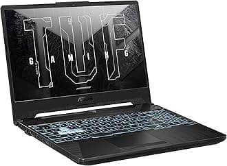 ASUS TUF Gaming A15 Gaming Laptop, 15.6” FHD 144Hz Display, NVIDIA® GeForce RTX™ 2050, AMD Ryzen™ 5 7535HS, 8GB DDR5, 512GB PCIe® Gen4 NVMe™ SSD, Wi-Fi 6, Windows 11, FA506NF-ES51