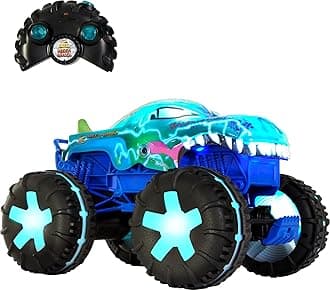 Monster Trucks 1:15 Scale Mega-Wrex Alive Battery-Powered RC Vehicle with Lights & Sounds