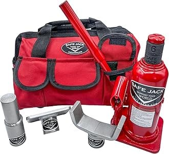 Safe Jack 6 ton Starter Bottle Jack Recovery Kit - 37M-BB8