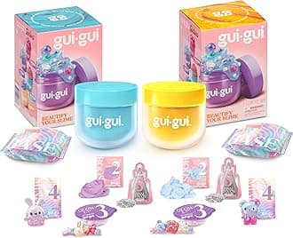 GUI GUI Slime Kit - Scented 2-Pack Bundle, Butter & Cloud, 5 Step DIY Process to Customize Your Ultimate Glow-Up, Resealable and Reusable Container, ASMR Experience, Slime Making Kit