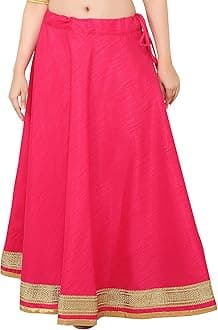 Studio Shringaar Women Polyester Lehenga Skirt