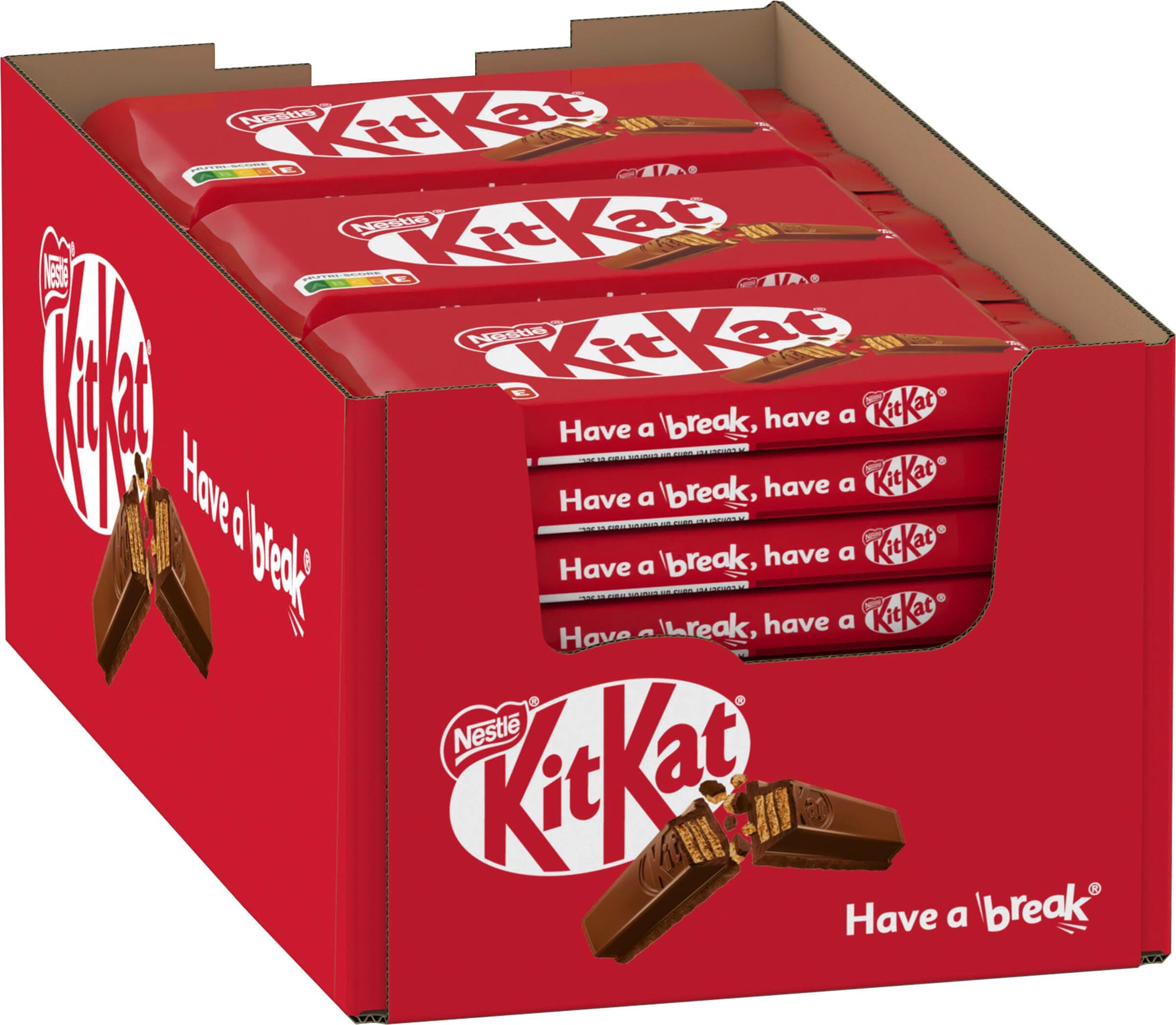 KitKat Einzelriegel, 24er Pack (24 x 45 g)