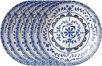 Corelle Chip Resistant Appetizer Plates, 6-Piece, Portofino