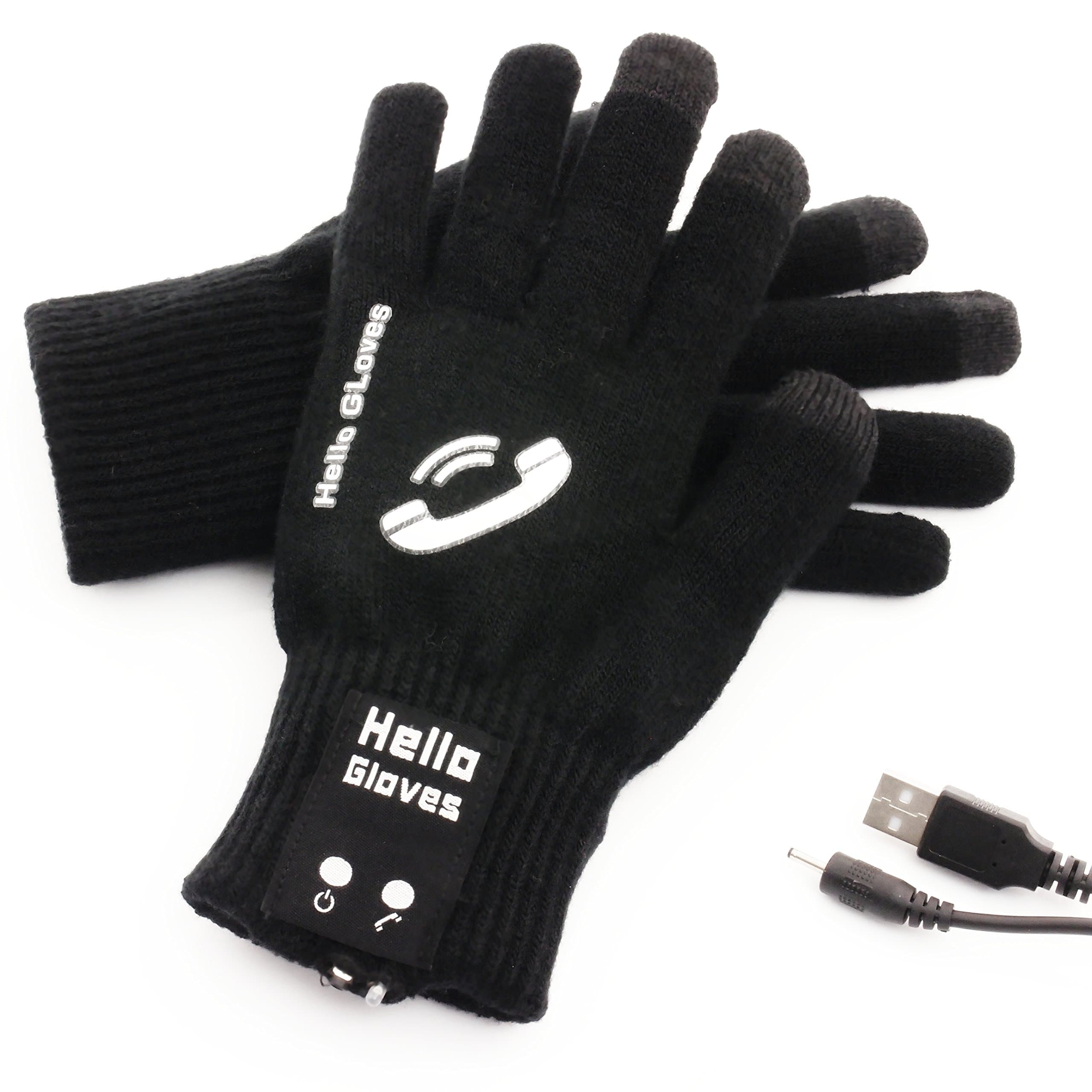 Hottest Bluetooth Talking Gloves Touchscreen, Conductive Fingers - Hello Gloves