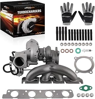 maXpeedingrods K03 Turbo Turbocharger for Audi A4 Avant Quattro A5 Q5 2009-2012, for Volkswagen Passat 2.0 TSI 2008-2010, with Billet Compressor Wheel, 06H145702S 06H145702L, Street JD Series