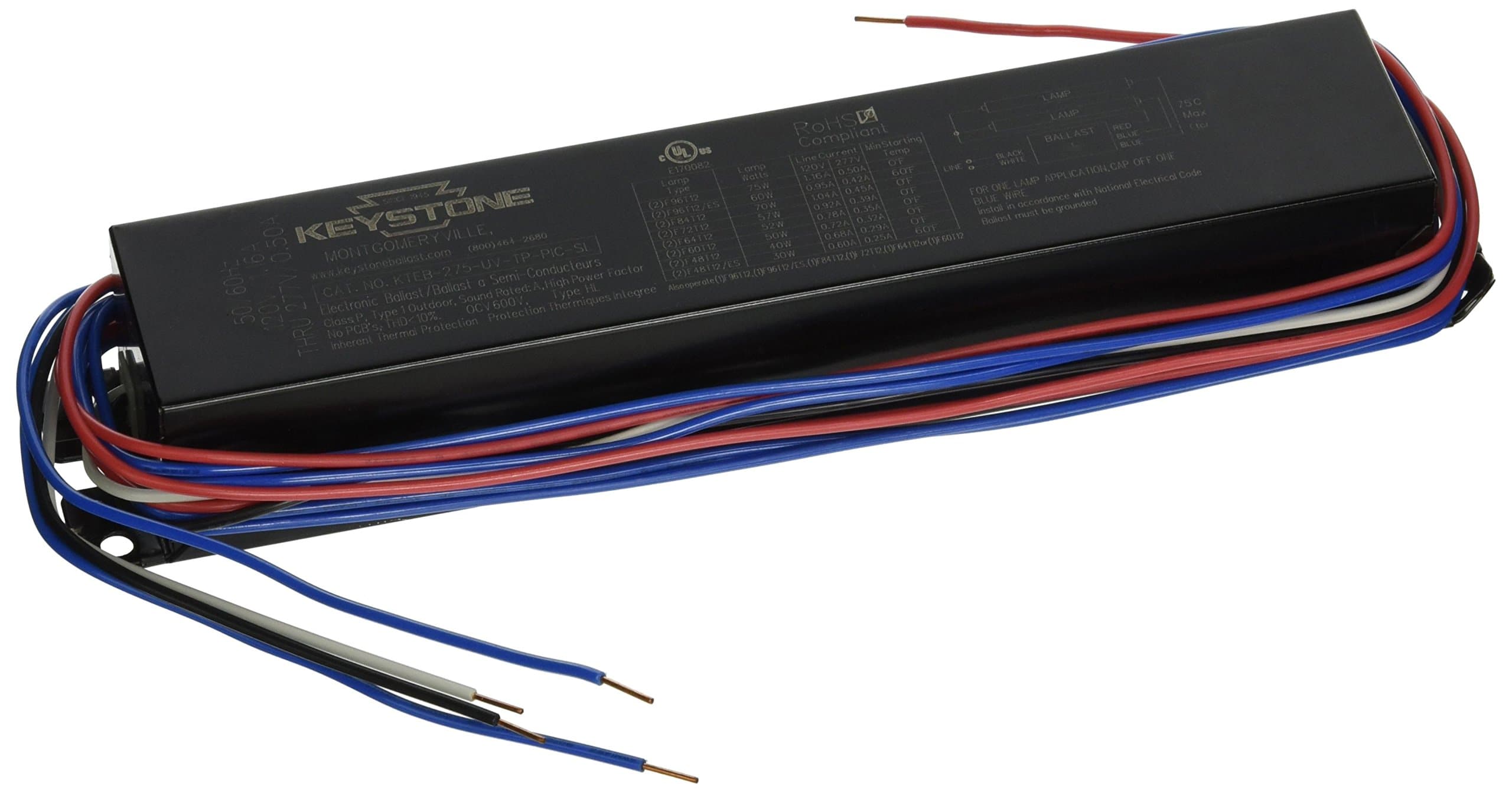 KTEB275UVTPPICSL Electronic Ballast