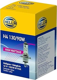 HellaH4 130/90W High Wattage Bulb, 12V