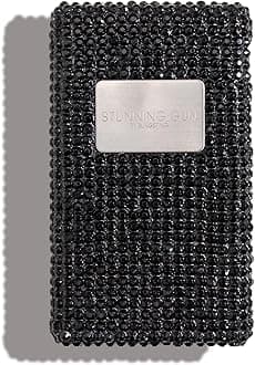 BLINGSTING High Voltage Stylish Stun Gun for Women - Professional Grade Self Defense - Safe On/Off Switch - Wrist Strap - Batteries Included - Compact & Lightweight