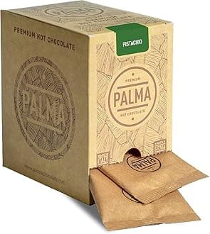 PALMA Italian Hot Chocolate Sachets - Pistachio | 500g (20 Servings)