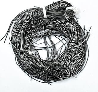 French Wire for Jewellery Making and Embroidery Purpose,1MM, Smooth Finish, Antique Silver Color(100 Gram)