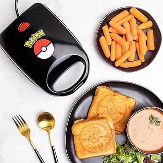 Pokémon Pokéball Single Cheese Sandwich Maker - Pokémon Kitchen Appliance