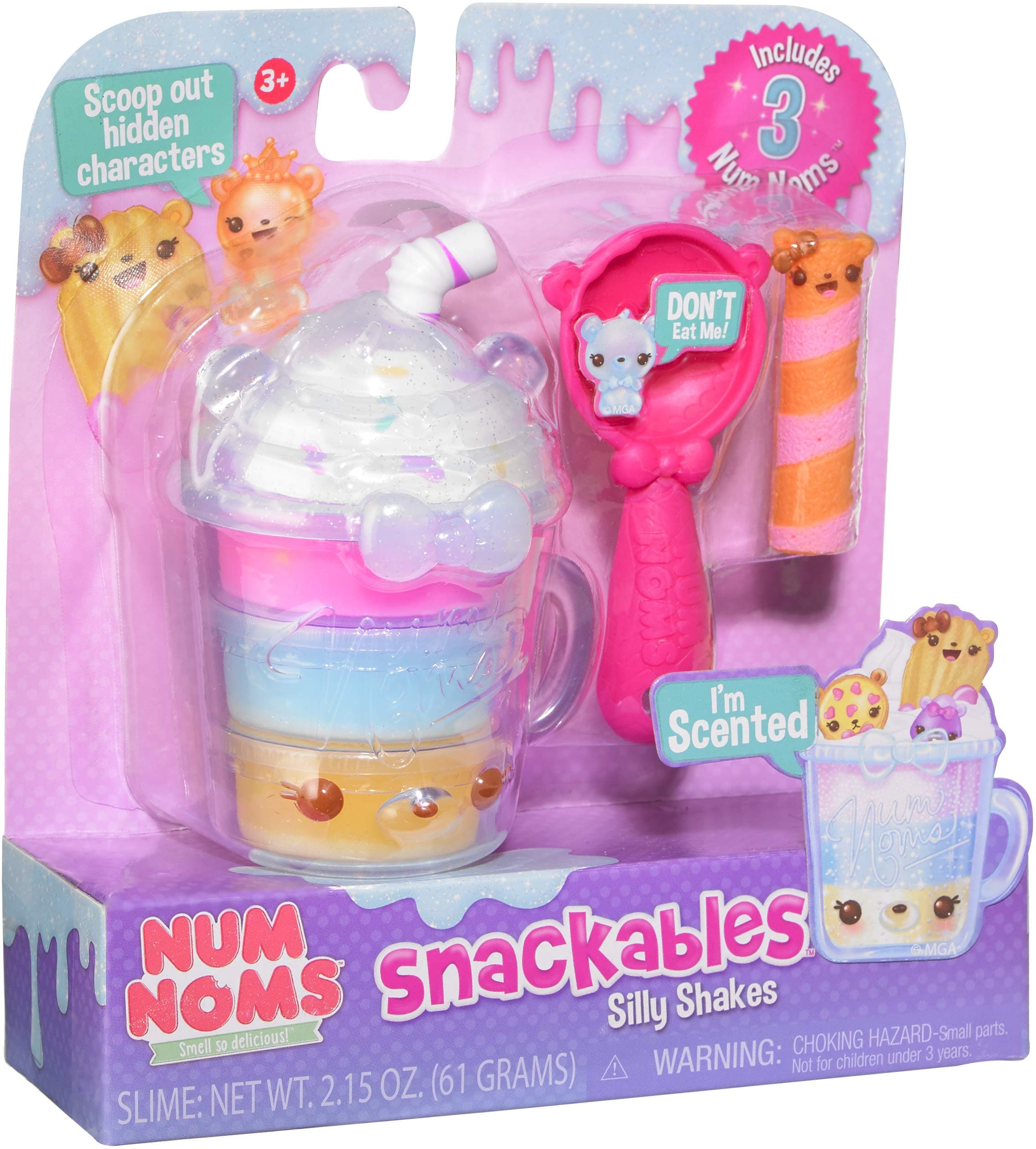 Num Noms Snackables Scented Silly Cotton Candy Shake