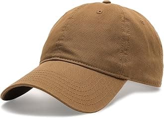 Unisex Vintage Washed Unstructured Baseball Cap Washed Cotton Adjustable Dad Hat