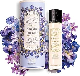 Panier des Sens - Iris Perfume for Women - Soft Powdery Floral Eau de Toilette with Violet & Cedarwood - Fresh French Fragrance Made in France - 1.7 fl oz (50 ml)