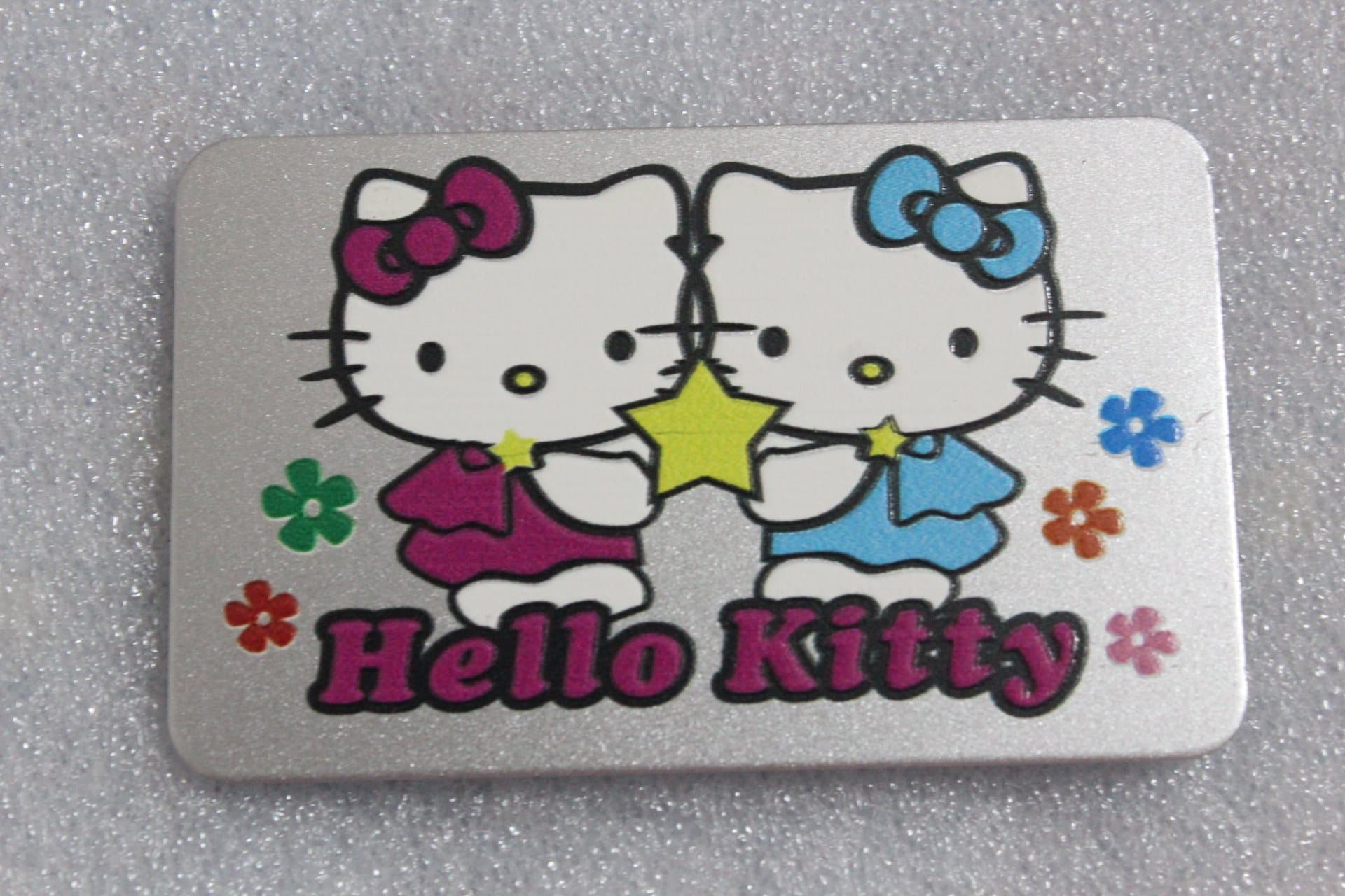 sprated (TM) 3.25" hello kitty 3d Logo Emblem Badge Sticker Self Adhesive Badge Decal Decal Sticker