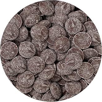 Dark Chocolate Melting Wafers, 5 Pound Bulk Bag, Chocolate, Melting Chocolate Candy Discs For Baking, Dipping, Decorating, Bulk Dark Chocolate Bag - The Hampton Popcorn & Candy Company