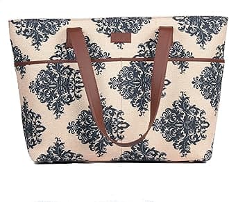 ZOUK Women Handcrafted vegan leather Tote Bag