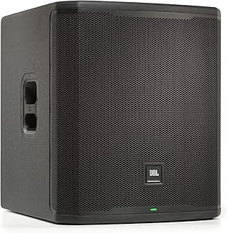JBL Professional PRX918XLF 18-Inch Powered Subwoofer, Portable PA, 2000 Watt, DSP, Parametric EQ, Bluetooth Low Energy (BLE), and APP Control, Black