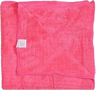 House Beauty Luxury Microfiber Super Absorbent, Anti-Bacterial Bath Towel Pack of 1 Solid (Baby Pink)
