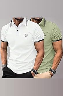 Lymio Polo T Shirt for Men || T Shirt for Man || Collar T Shirt Style Men (Packs Also Available) (Polo-40-43)