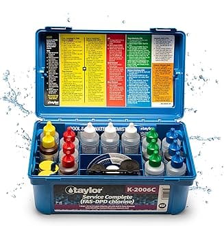 Taylor Service Complete Pool Water Test Kit K-2006C