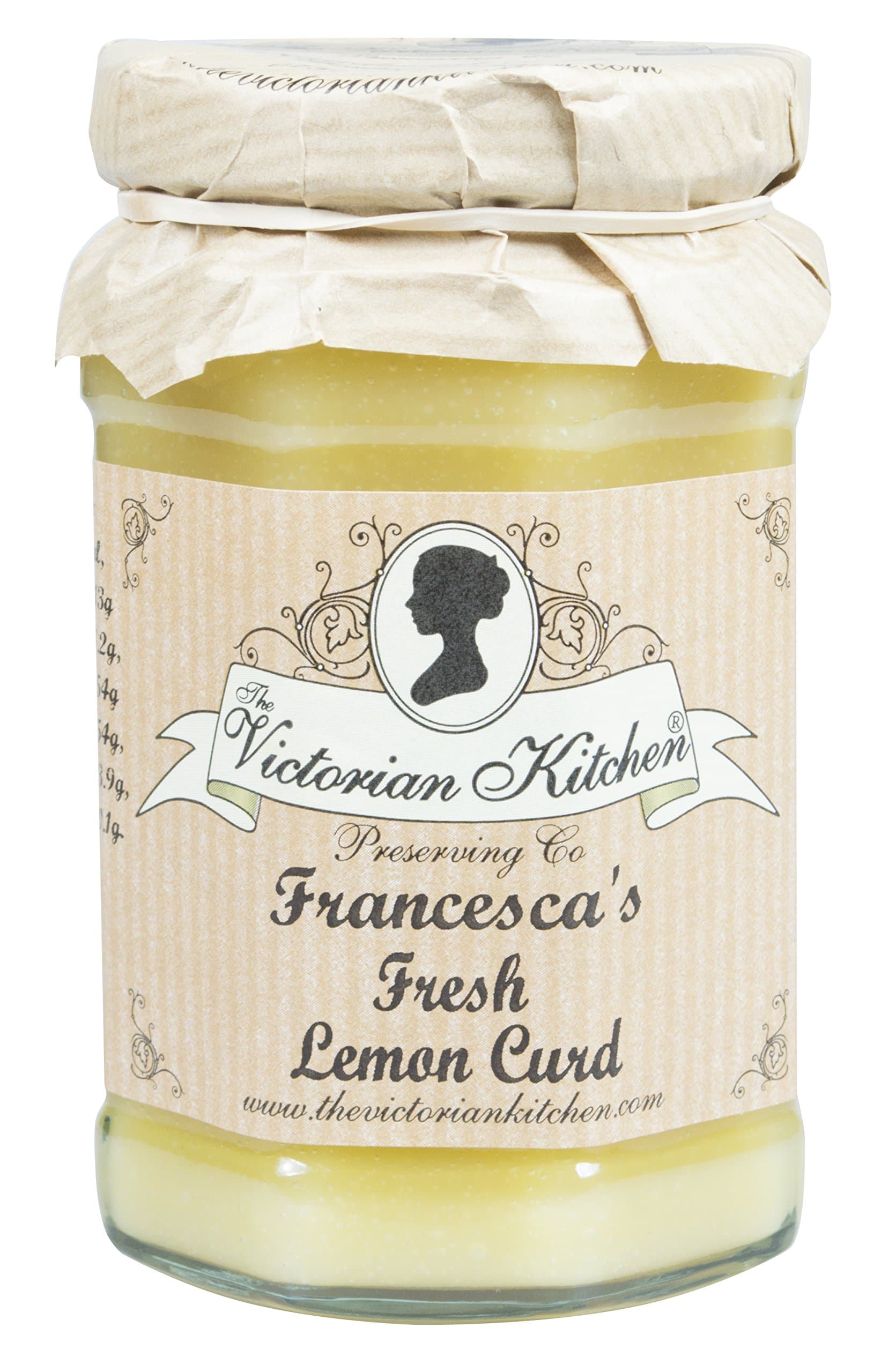 The Victorian Kitchen Francesca's Lemon Curd 300 g (Pack of 2)