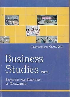Business Studies I For Class - 12 - 12113 2025-26 Edition