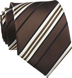Men's Gingham Check Stripe Ties Pattern Business Formal Designer Neckties 3.15"