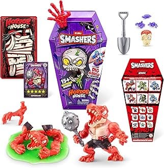 ZURU SMASHERS74125A, Medium Smashers Horror House Series 1 by Zuru, Dinosaur, (30 cm), Zombosaur
