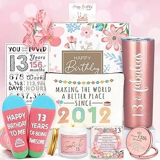 13 Year Old Girl Gifts 13th Birthday Gifts for Girls Birthday Presents for 13 Year Old Girl Birthday Gift Ideas 13 Birthday Gift for 13 Year Old Girl Birthday Gifts for Teen Girl 13 Birthday Girl Gift