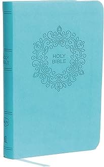 NKJV, Thinline Bible, Compact, Leathersoft, Blue, Red Letter, Comfort Print: Holy Bible, New King James Version