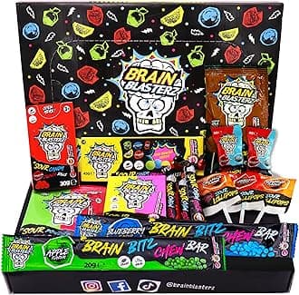 Sour Candy Snack Box – 15 Piece Sour Candy Variety Pack, Individual Wrapped Lollipops, Hard Candy, Chewy Candies & Sour Powder – Fun Gift for Easter, Halloween, Christmas & Birthdays