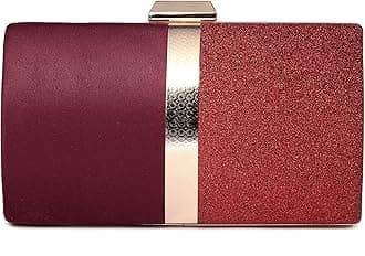 CARIEDOEvening Clutch for Women, Evening Bag Crossbody Bag Wedding Bridal Purse for Cocktail Party Prom