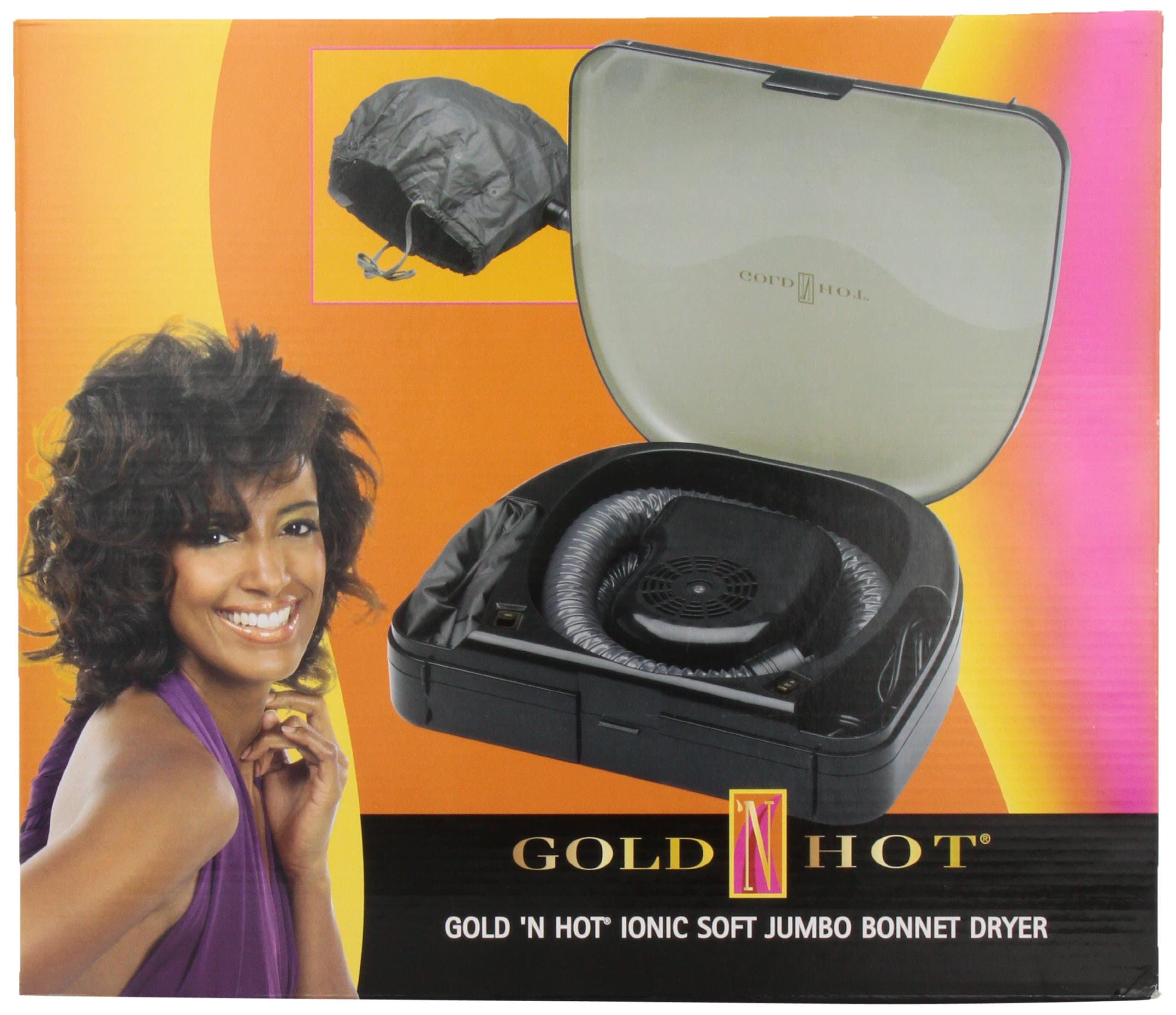 Belson Gold N Hot Ionic Soft Jumbo Bonnet Dryer, 74.4 Ounce