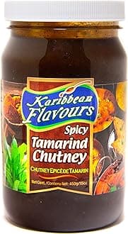 Premium Spicy Tamarind Chutney Sauce 15 Oz - Authentic Caribbean Tamarind Sauce - Makes Everything Taste Better