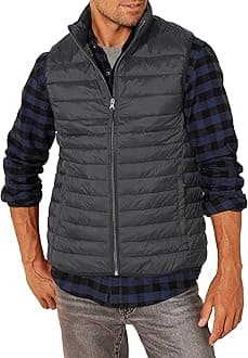Men's Lightweight Water-Resistant Packable Puffer Vest