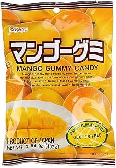 Japanese Fruit Gummy Candy from Kasugai - Mango - 102g