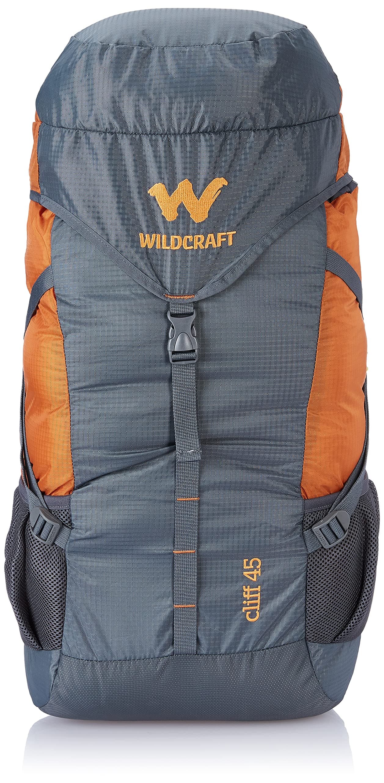 Rucksack (Grey/Orange, 45L)