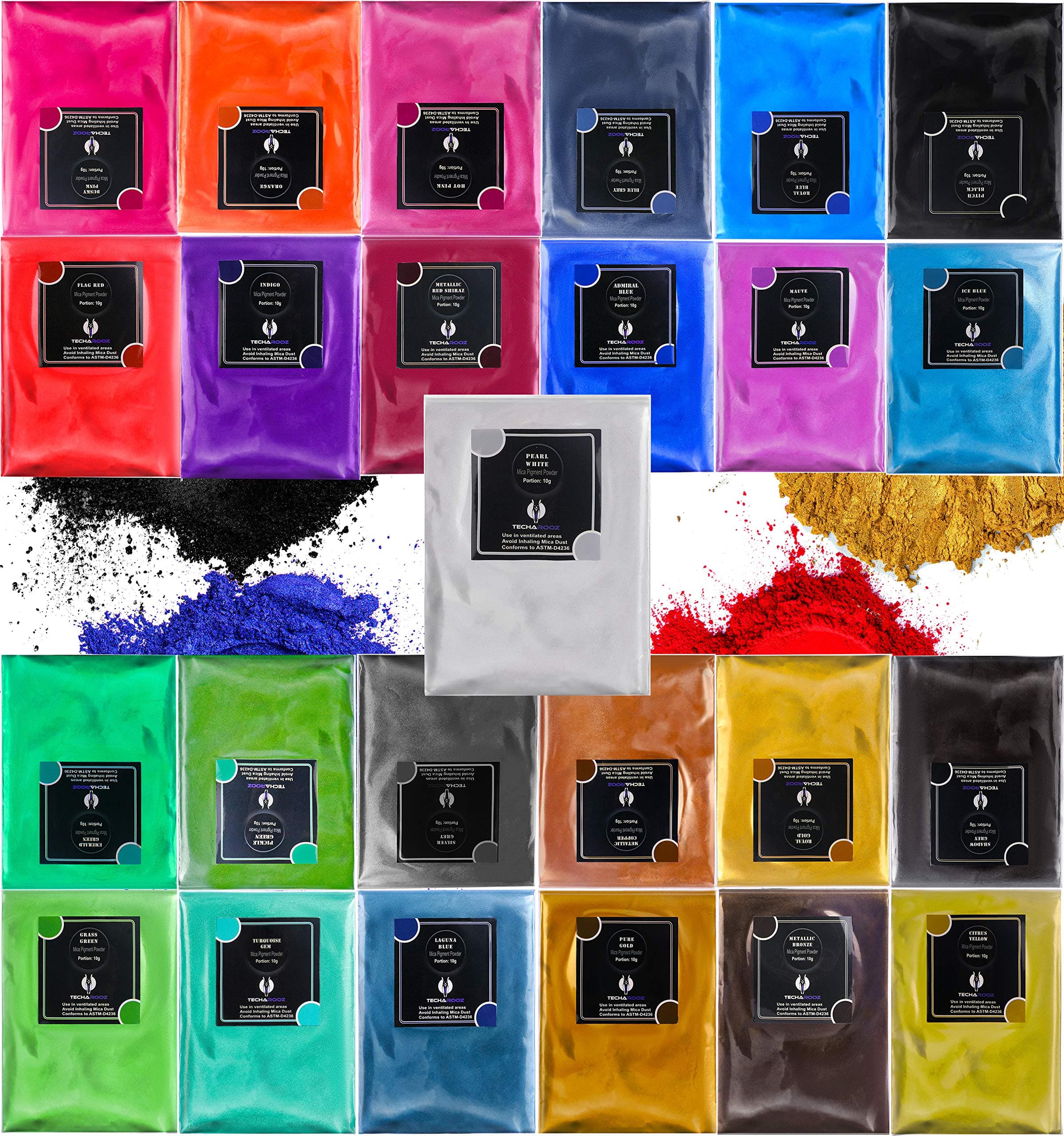 25 Colors x 0.35oz Ea.