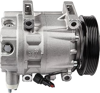 cciyu Air Conditioning Compressor for Infiniti I30 for Nissan Maxima 3.0L 1996-2001 Replaces AC Compressor for Car 6 Grooves CWV618
