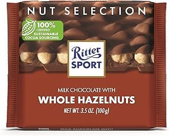 Bars Milk Chocolate With Whole Hazelnuts 3.5Oz. (Pack Of 10)
