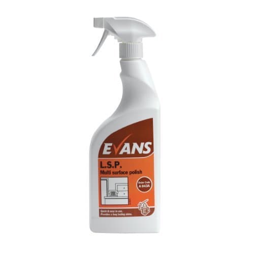 Evans Vanodine L.S.P. Multi Surface Polish RTU 750ml - Case of 6 by Evans Vanodine
