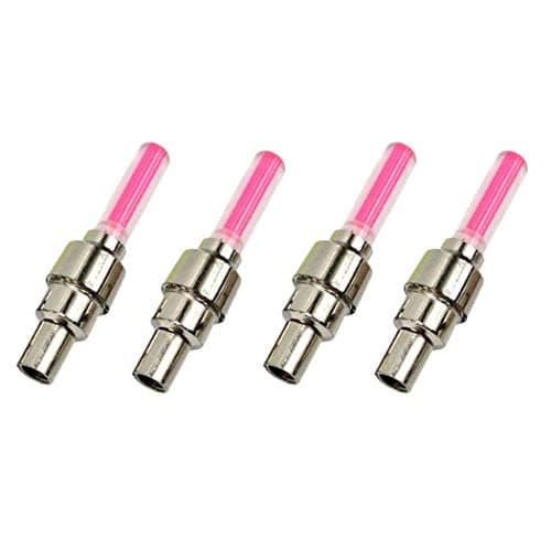 Tinffy 4PCS LED Lamp Flash Tyre Wheel Valve Cap Light for Car Bicycle Motorcycle Lighting Parts & Accessories