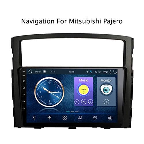 CHENHUI 9 Inch Android 8.1 Car DVD GPS Navigation for Mitsubishi Pajero 2006-2011 Multimedia Radio System |1GB+16GB/2GB+32GB | DVD | USB | WLAN | 4.0 Bluetooth | Steering Wheel Controls