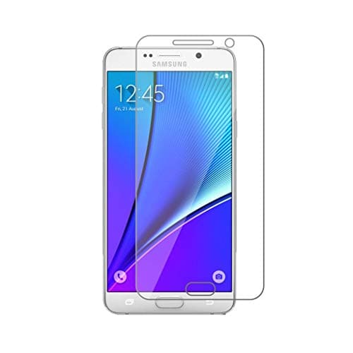 Covers ECLAT MOBITECH LLP Flexible (0.3mm) Tempered Glass Screen Protector for Samsung Galaxy Note 5 (Clear Transparent) with Installation Kit