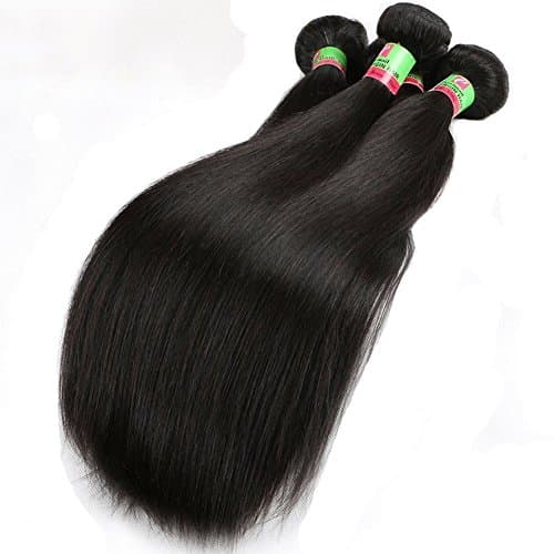 Eecamail 8A 4 Bundles Virgin Peruvian Straight Hair Raw Unprocessed Weft Weave Remy Hair Extension 400g 30 30 30 30inch