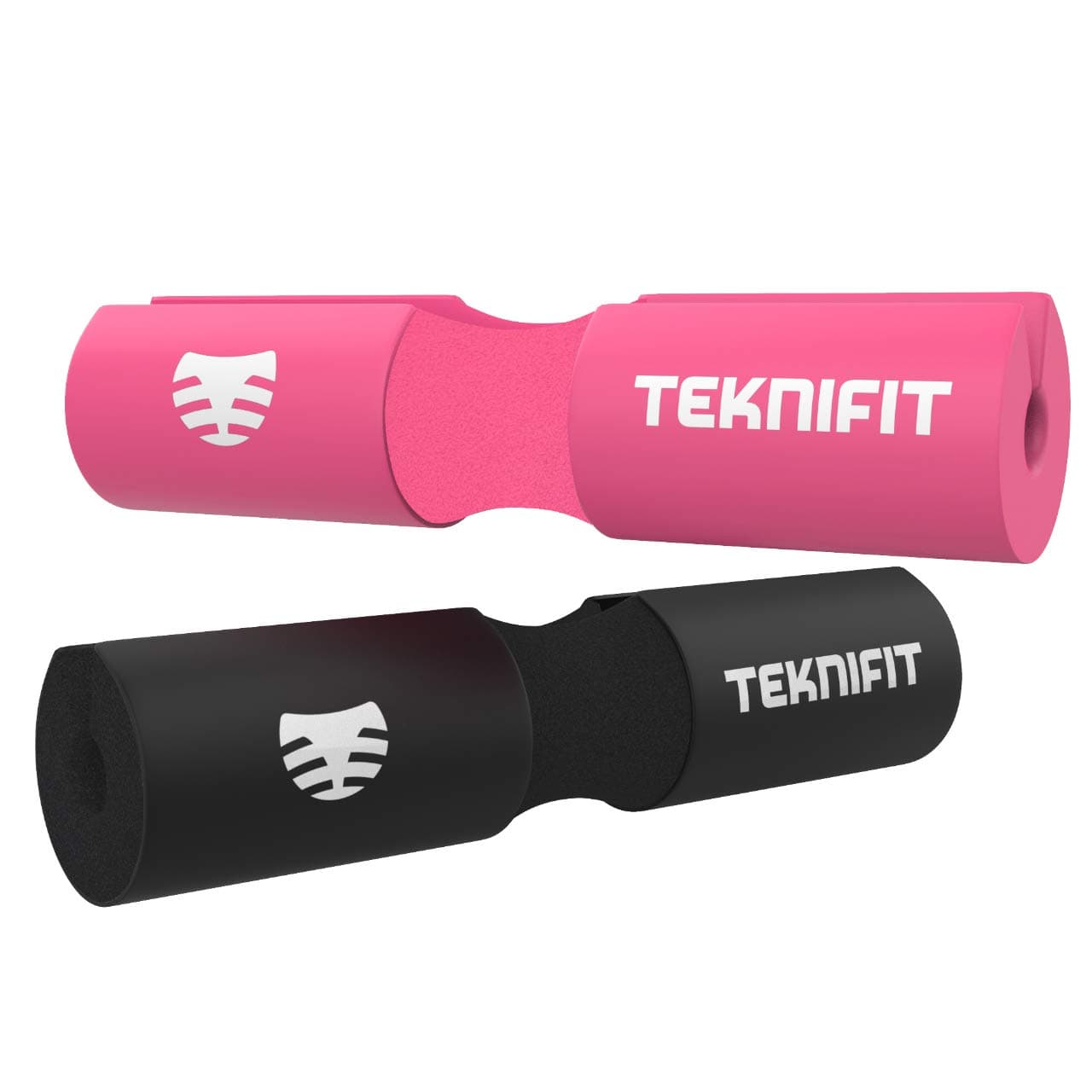 Teknifit Barbell Squat Pad - Comfortable & Protective High Density Foam Pad for Neck and Shoulders - Enjoy Weightlifting, Lunges, Hip Thrust Exercises - Fits Olympic Bars Perfectly