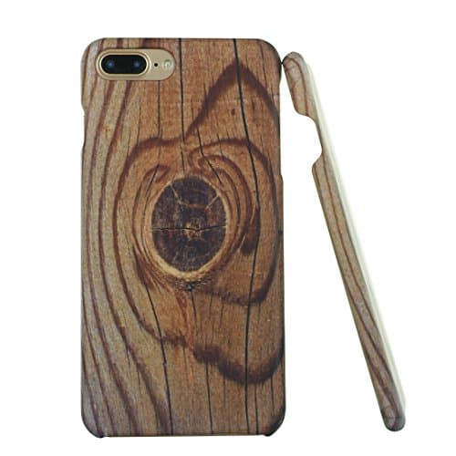 Paele:10122-7P iPhone 7 Plus Case, Wood grain (knag) Pattern Case | Wood grain (knag) Case for iPhone 7 Plus / iPhone 8 Plus (5.5 inch)