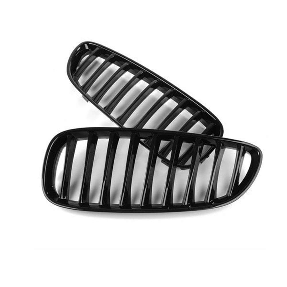 Car grille For Z4 E89 2008-2016 Pair Front Gloss Black Mesh Grilles Left & Right